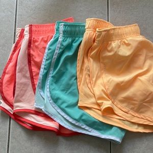Nike Women's Athletic Shorts - Coral, Mint, Peach
